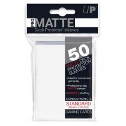 Ultra Pro Standard Card Sleeves Pro-Matte White Standard (50ct)
